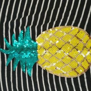 Tank top with stripes